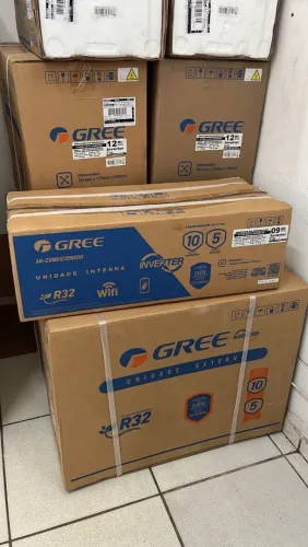 Ar-Condicionado Gree 9.000 BTUs Split Inverter com Wi-Fi
