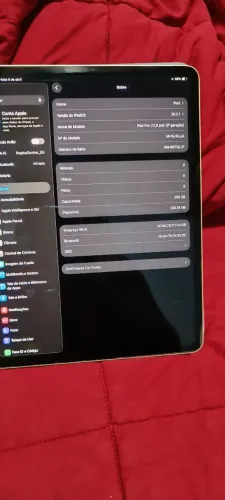iPad 12 Pró 5 geração 