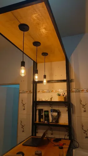 Estante estilo industrial