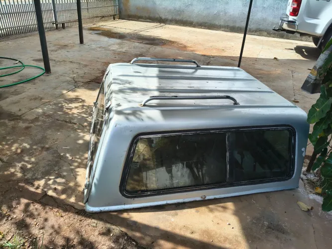 Capota de fibra para S10 antiga cabine dupla