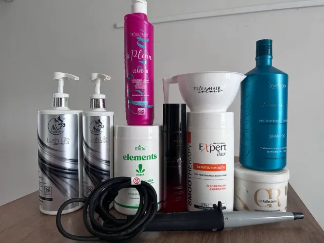 Kit profissional de cabelo + babyliss lizz