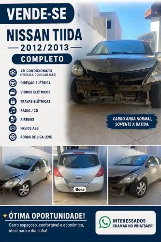 Nissan Tiida S 1.8/1.8 Flex 16V Mec. 2013