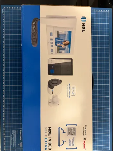 Kit Porteiro Eletrônico Vídeo Hdl Advance C/ Câmera Auxiliar