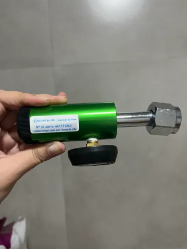 Válvula com Fluxômetro para gerador de ozônio