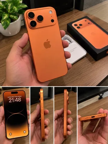 iPhone 17 Pro Max 256GB Laranja - Usado, Excelente Estado