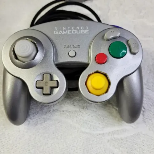 Controle Nintendo Gamecube Original Prata - Platinum. Funcionando 100%. Joystick Wii