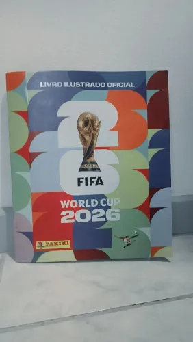 Álbum oficial Copa do Mundo 2026 80% concluído