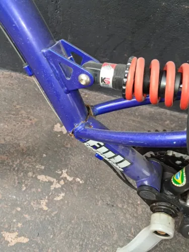 bicicleta caloi quebrada 