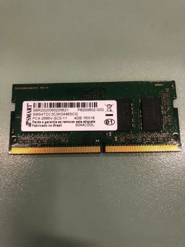Memória RAM notebook