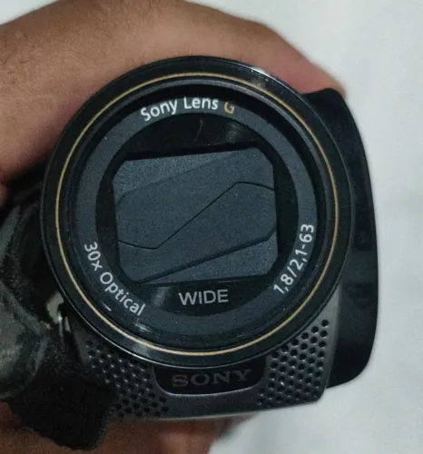 Câmera Sony pra vender logo