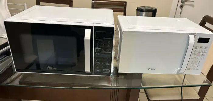 Microondas Midea e Philco estado de zero 220v