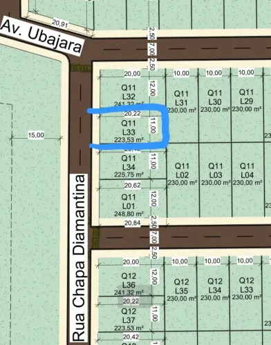 Terreno à venda no Condomínio Reala Park<br>RealPark*