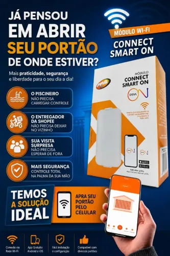 Controle seu portão pelo celular