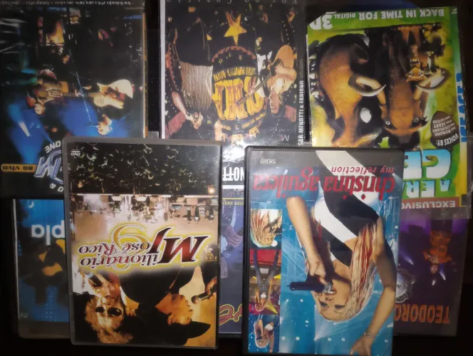 cds e dvds variados