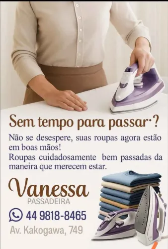 Passadeira de roupa 