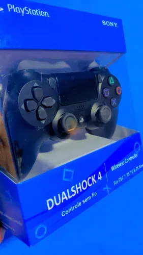 Controle para PS4 sem fio preto