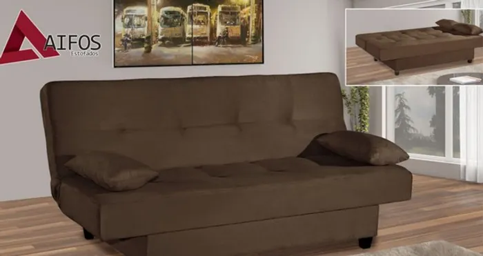 Sala quarto sofá cama