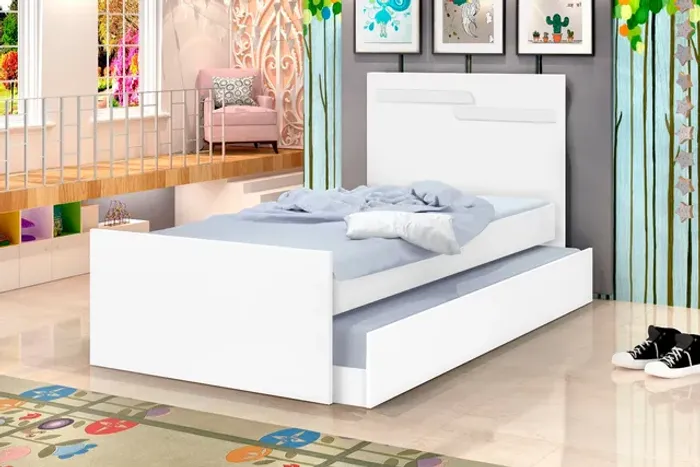 CAMA SOLTEIRO COM AUXILIAR CONFIRA DESCRIÇÃO!!! S987
