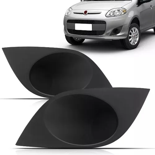 Par Grade Moldura Farol de Milha Palio Novo G5 2012/ Com Furo