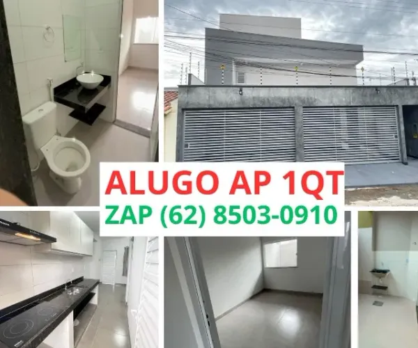 Apartamento Ap para Aluguel Alugar Bairro Setor Cidade Goiânia 1 Quarto Qt Novo Horizonte
