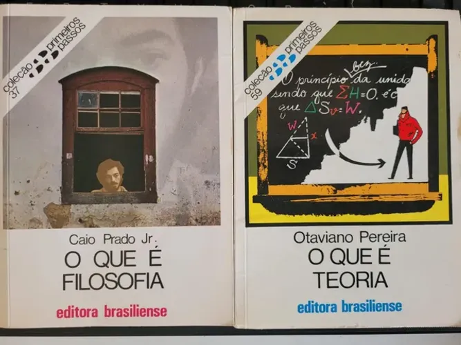 Livros O que é teoria e O que é Filosofia 