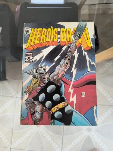 Quadrinho heróis da tv n°87