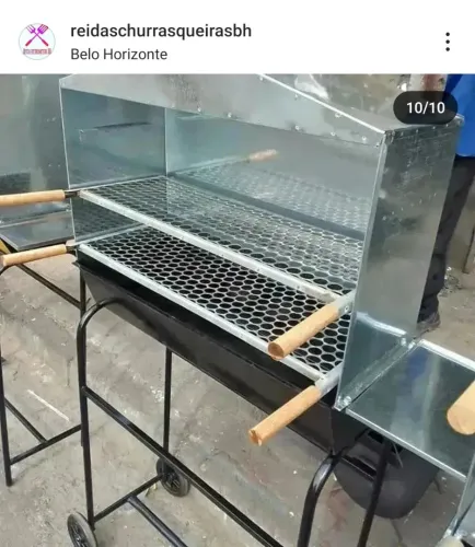 Churrasqueira para espetinhos 