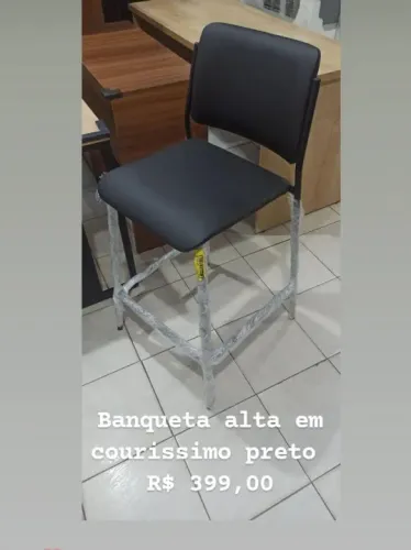 Banqueta de alta qualidade - pronta entrega  
