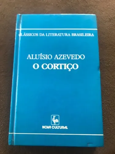 Livro Clássico O Cortiço de Aluísio Azevedo