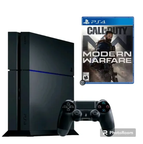 PS4 1 TERA c/ GARANTIA + Jogo. Temos LOJA FÍSICA!