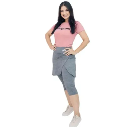 Calça Capri moda fitness Anagrom
