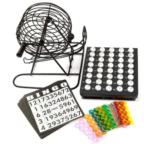 Jogo De Bingo Com Roleta E Fichas Redstar 24pç Elj0216