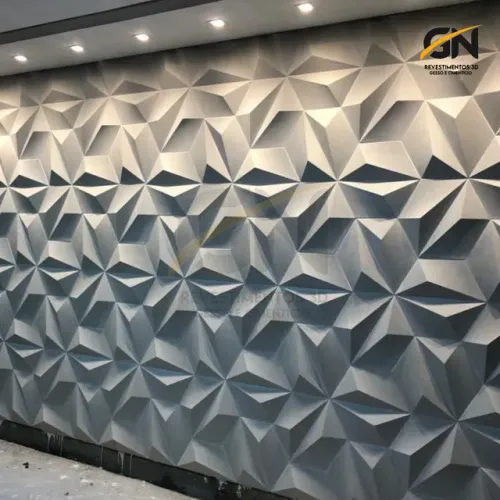 Placas de gesso 3d - fábrica 