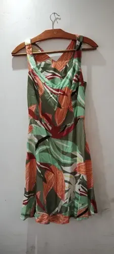 Vestido estampado Novo .Tam P