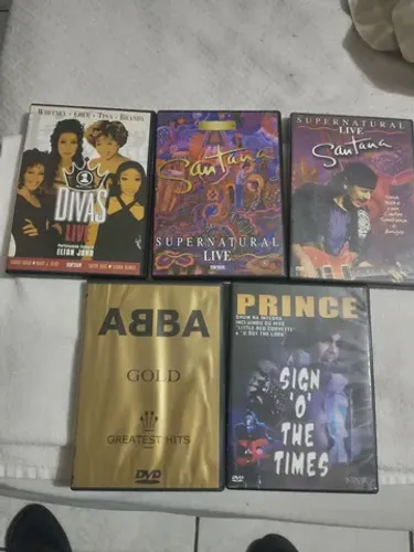 Dvds originais 5 peças variadas