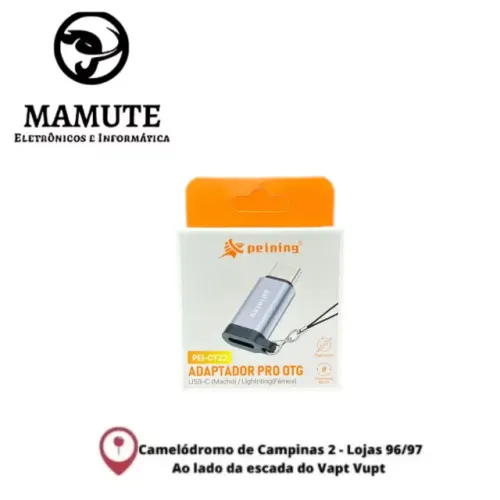 ADAPTADOR OTG IOS TIPOC PEI-CT22