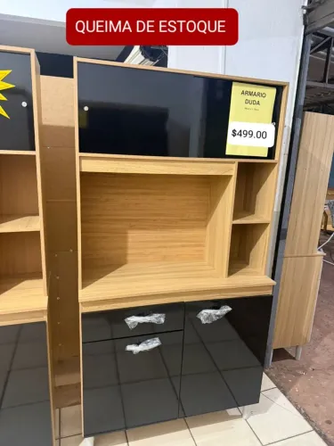Queima de estoque domingo armário novo 