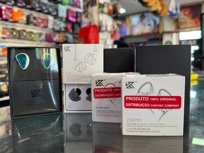Fones de ouvido profissional KZ