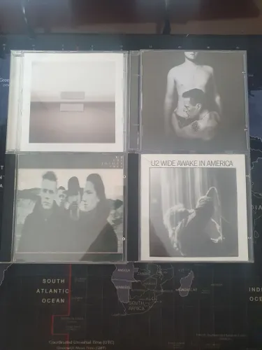 CDs U2 - The Joshua Tree, Songs Of Innocence, No Line On The Horizon Wide Awake in America