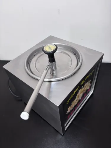 Dispenser aquecido para coberturas chocolate ou manteiga