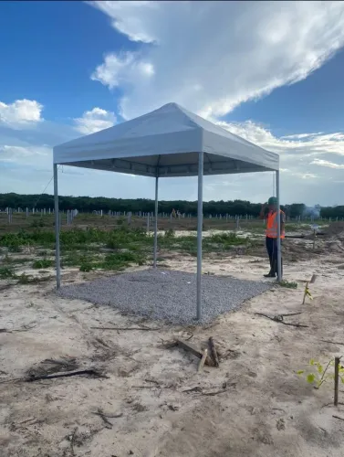 Tenda 3x3 para locação eventos