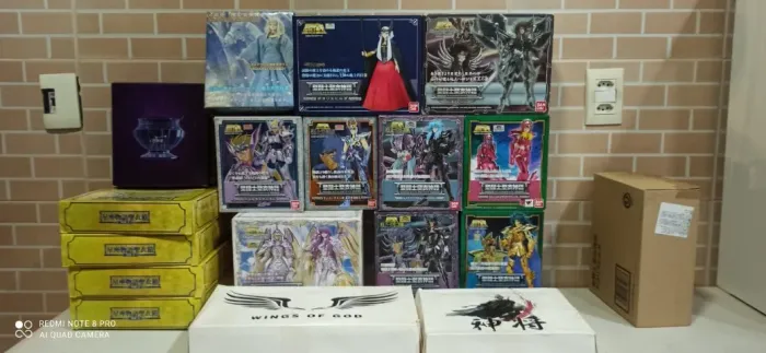 Cloth Myth diversos - Athena, Hades, Thetis, Espectro, ARES Pandoras box, Hilda -