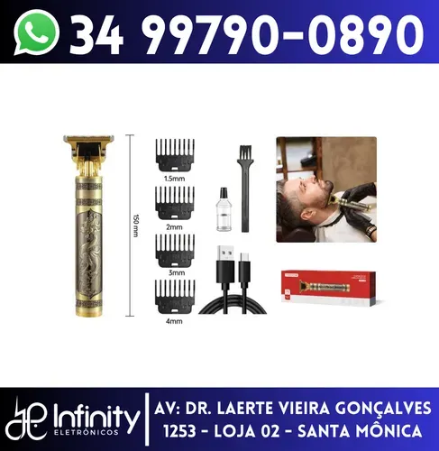 Máquina De Acabamento Pezinho/Barba/Cabelo