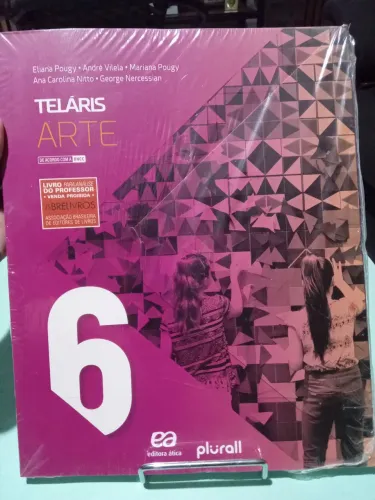 Livro didático de Artes Teláris 6 editora Ática lacrado 