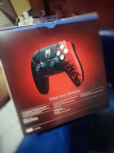 Controle PS5 Personalizado Spider Man