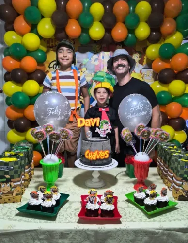 Kit festa do tema Chaves