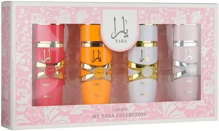 Kit árabe Yara 25 ml unidade 4 peças 