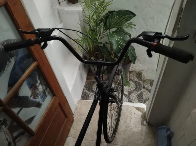 Bicicleta Caloi aro 27 antiga guidão grande