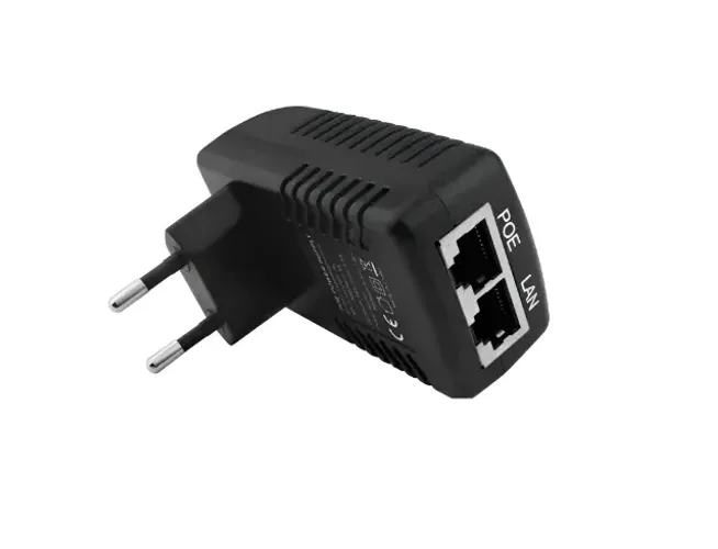 Fonte PoE Compacta 48v 500ma 0,5a Roteadores, Rede Voltagem de entrada 110V/220V