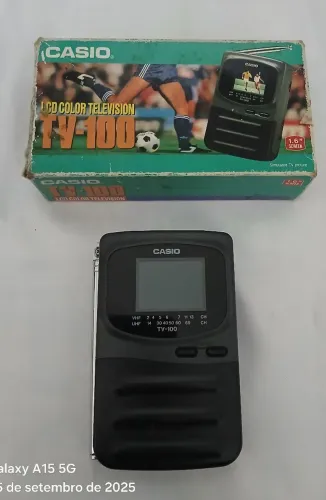 TV LCD 1,6 polegadas Casio